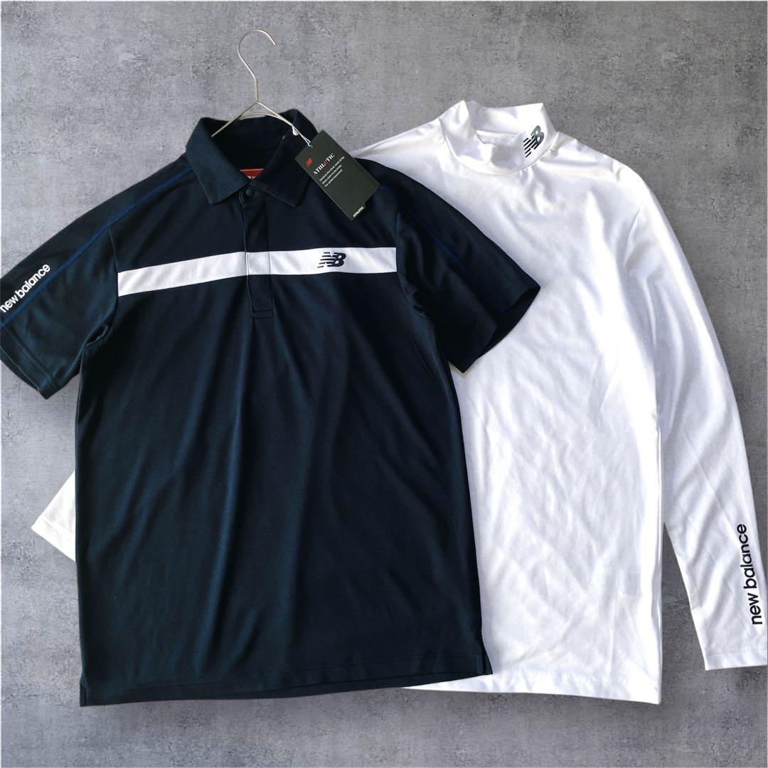 【新品L】new balance ゴルフ ポロシャツ & インナー 2点 セット