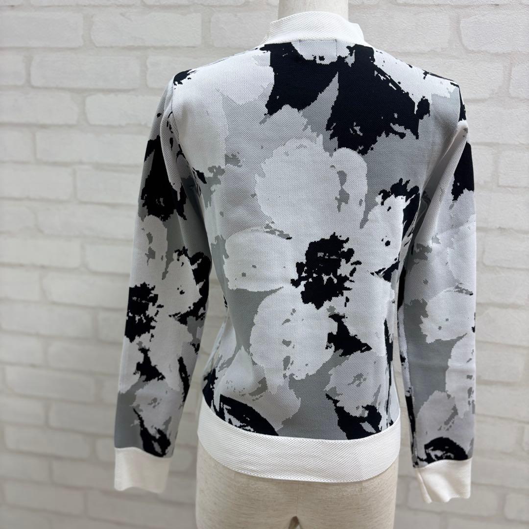 ★美品★ new balance golf ゴルフウェア 花柄 長袖 セーター