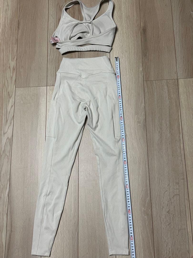 bombshellsportswear リブポケットレギンス&ブラ