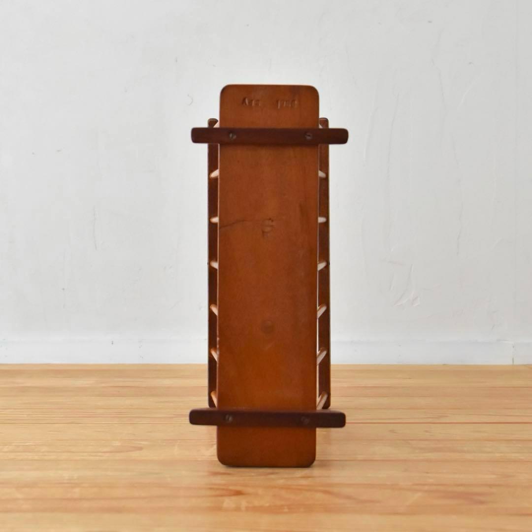 イギリス製　1960s マガジンラック　mid-century