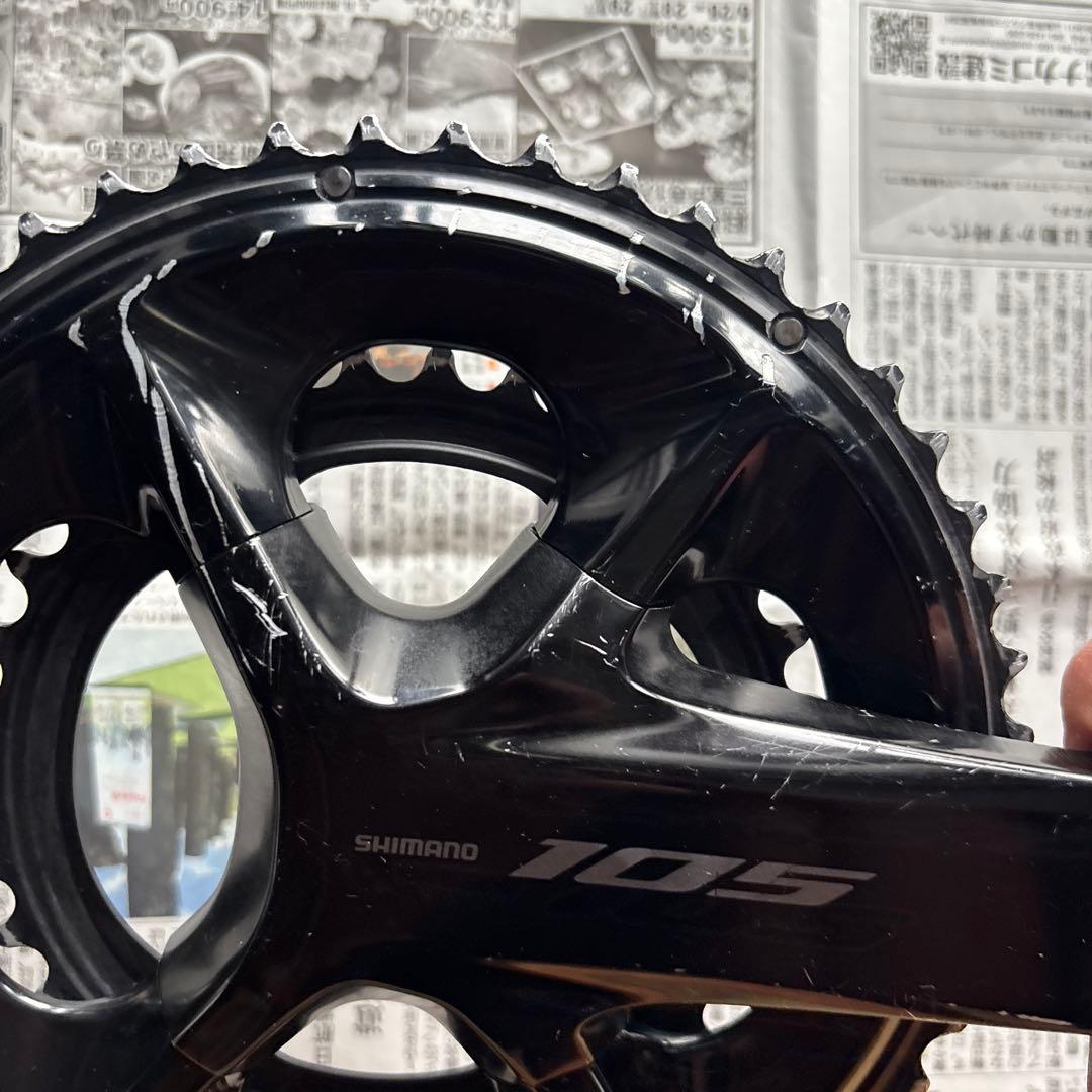 Shimano 105 7100 クランクセット 172.5 50.34
