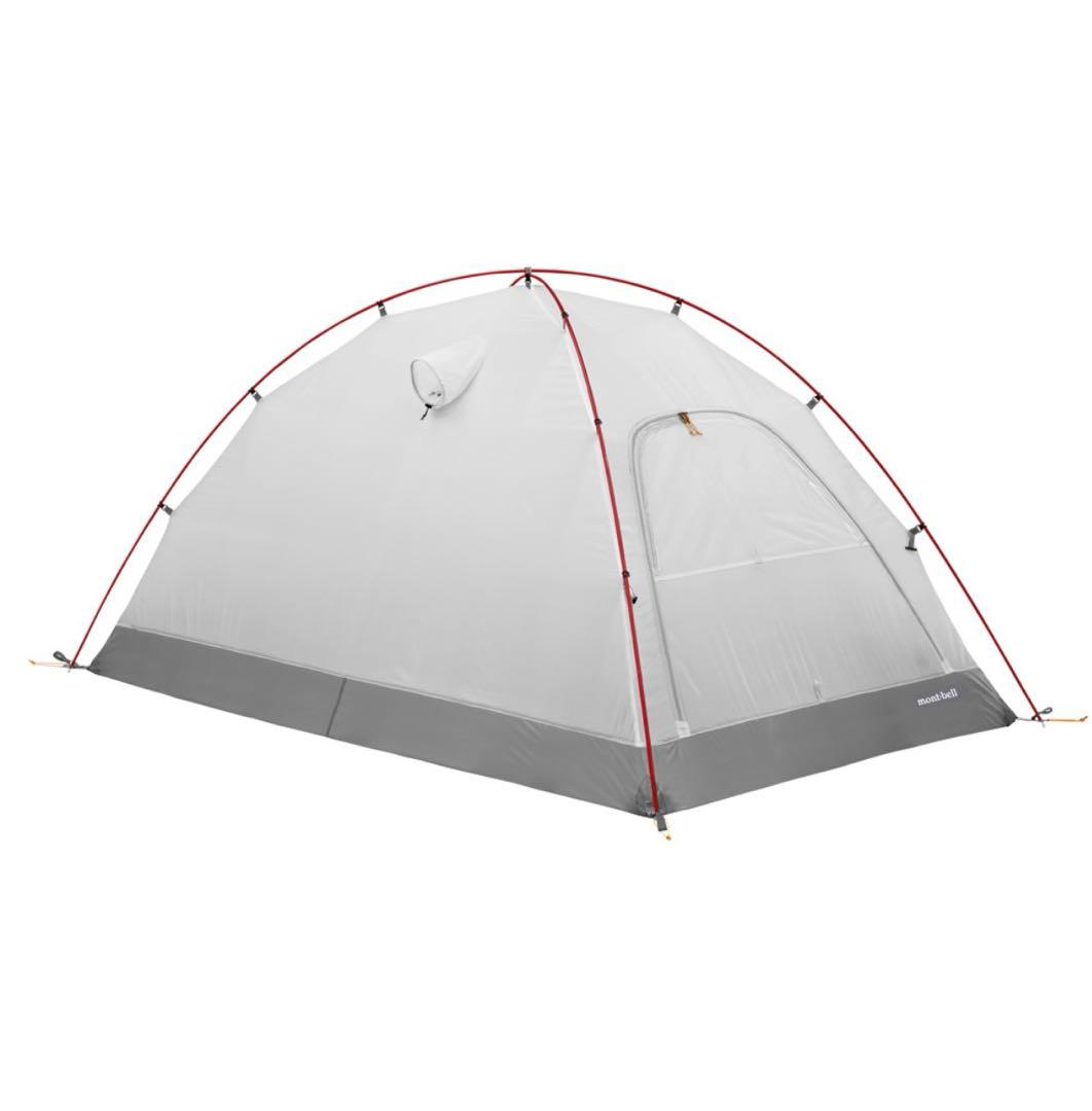 mont-bell ステラリッジテント2本体、レインフライ、専用グランドシート付