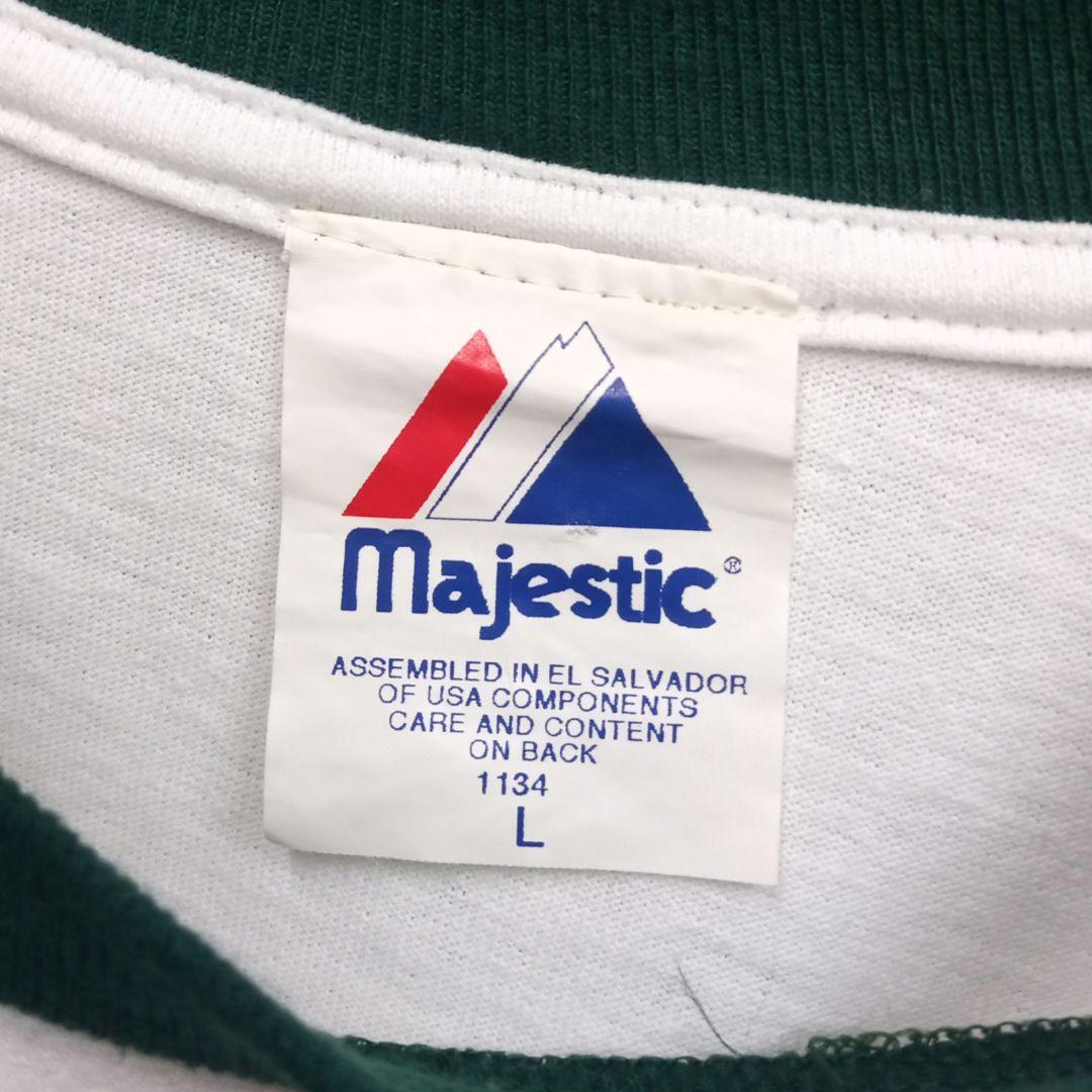 オークランド・アスレチックス リンガーTシャツ マジェスティック