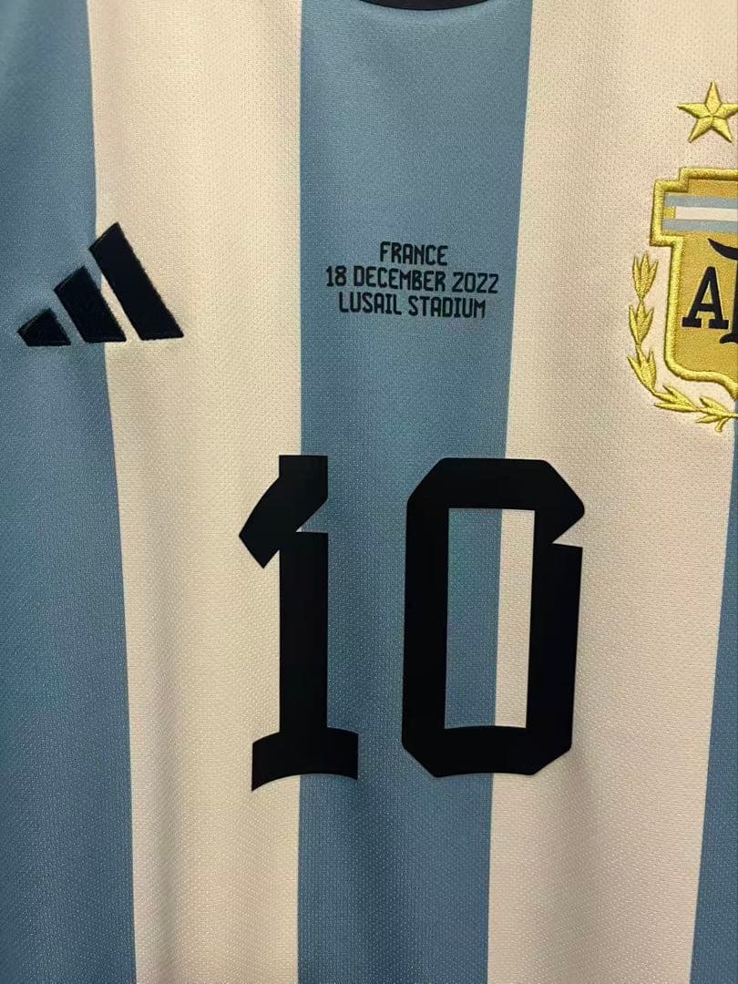 新品タグ付/正規品 アルゼンチン代表 メッシ 2022 WC 決勝