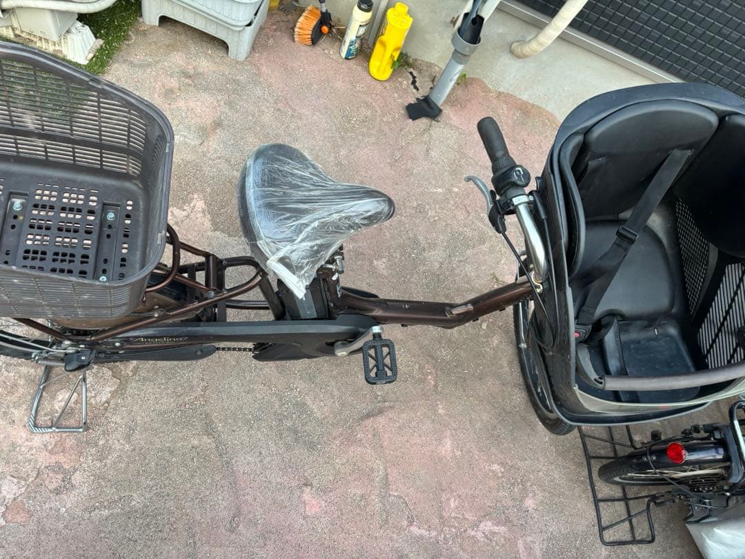 ブリヂストン子供乗せ電動アシスト自転車20インチ
