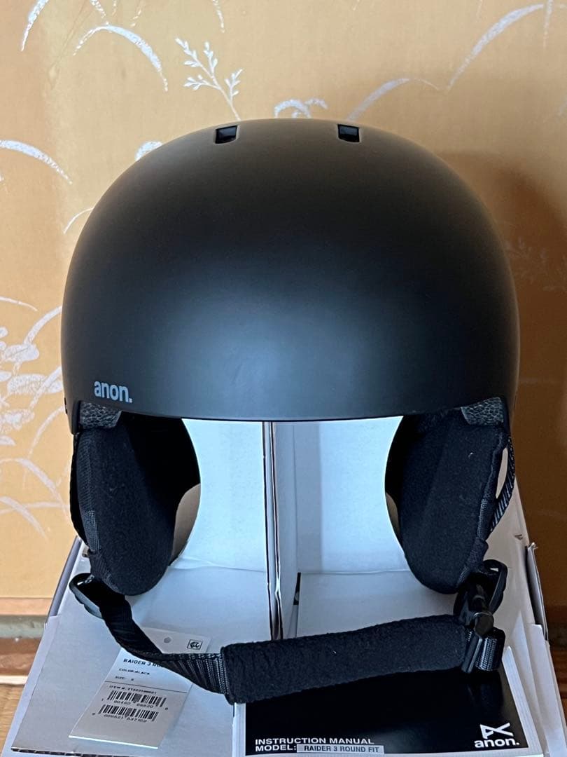 スキー・スノーボードアクセサリー anon. RAIDER 3 ROUND FIT BLACK S