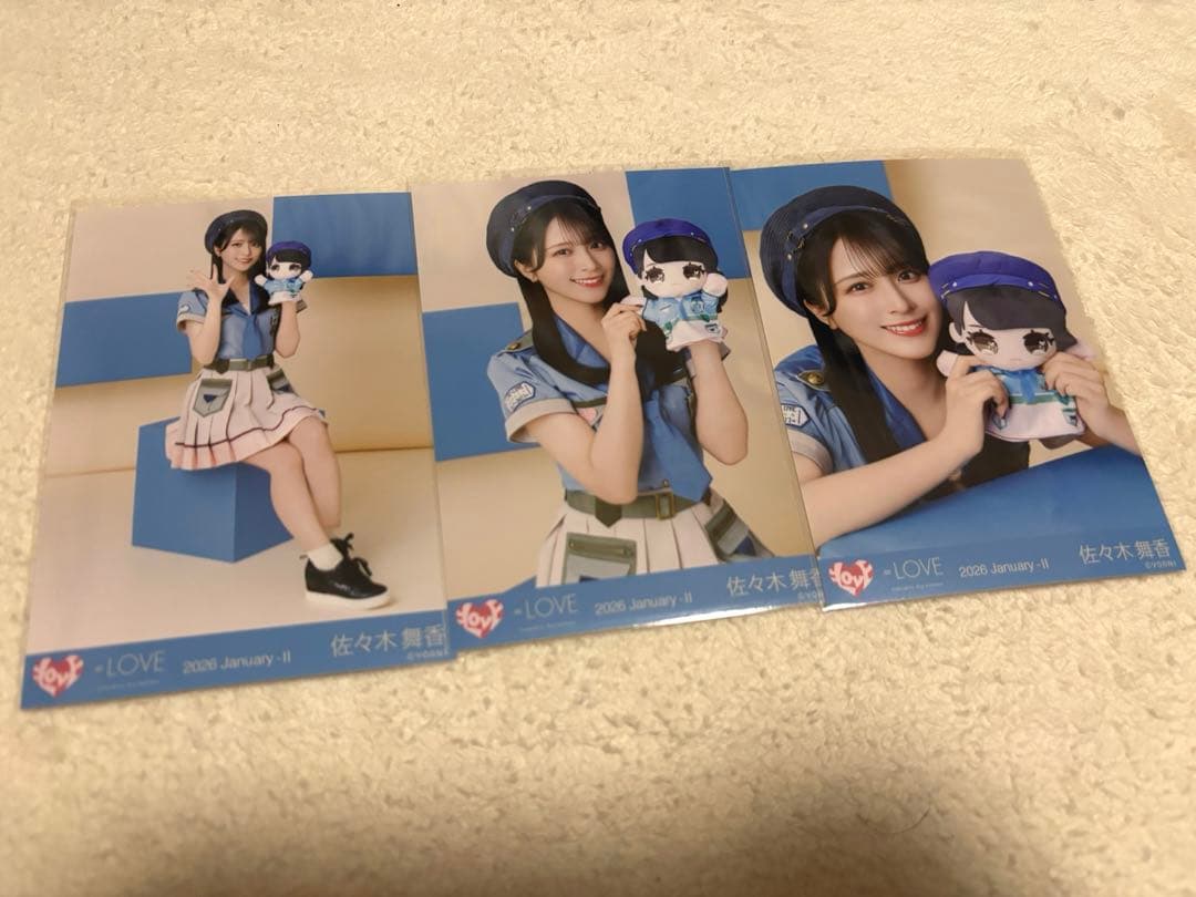 イコラブ ＝LOVE 佐々木舞香 生写真 コンプ　5セット売り