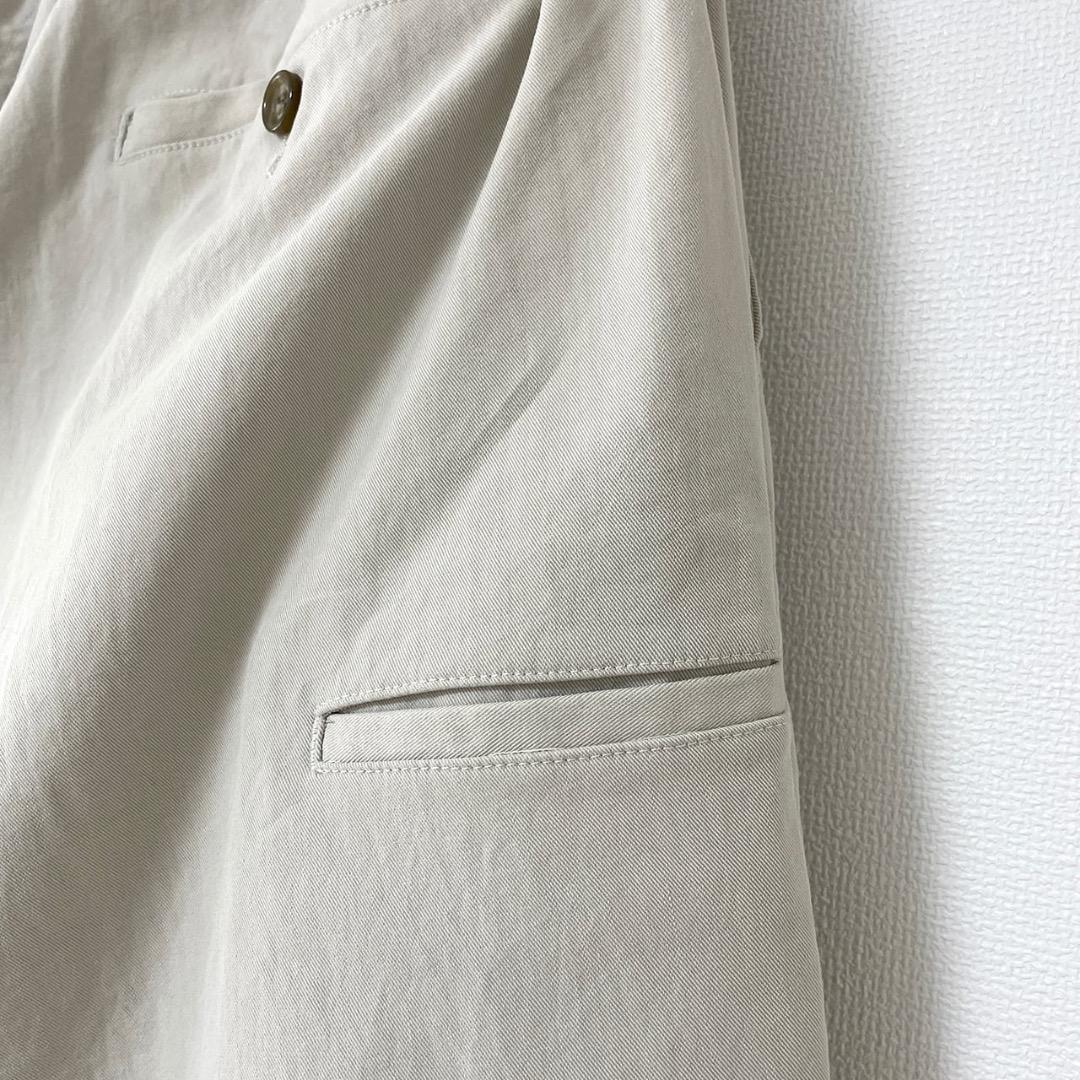 メンズウェア 8G SHOOT ONE TUCK STRETCH PANTS -IVORY-