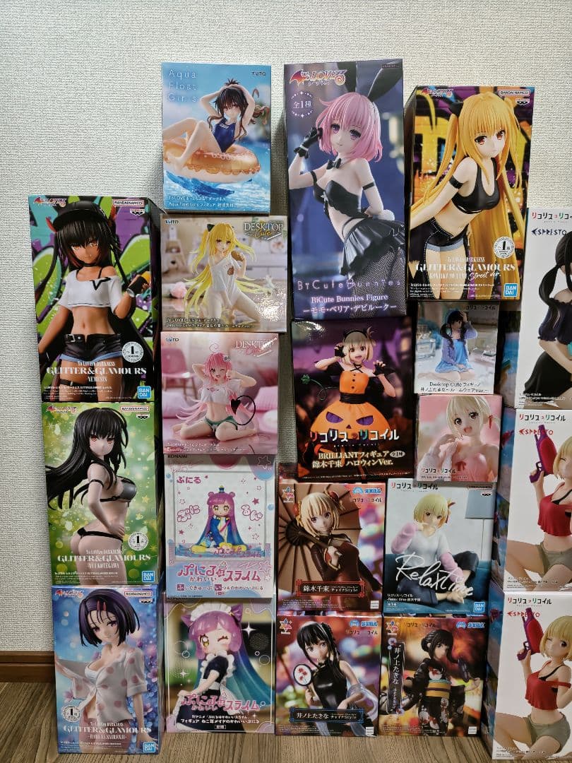 美少女フィギュア まとめ売り 24体セット ToLOVEる・リコリコ