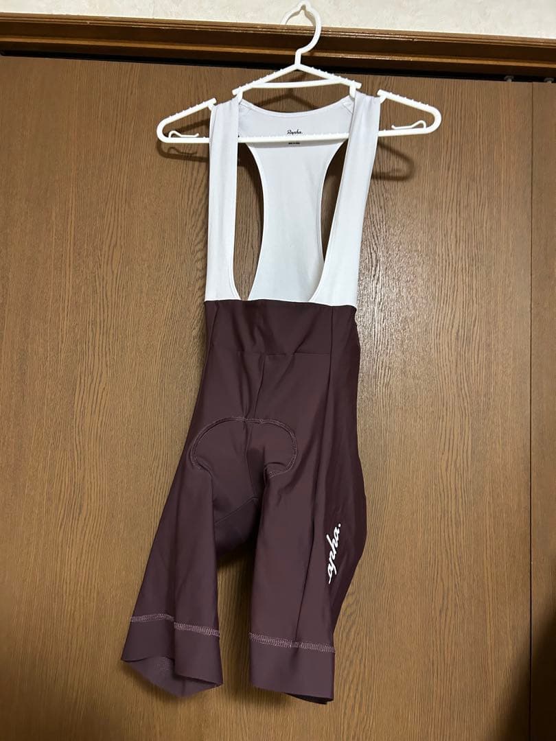 美品　Rapha ラファコア上下セット（Sサイズ）　Black&Mahogany