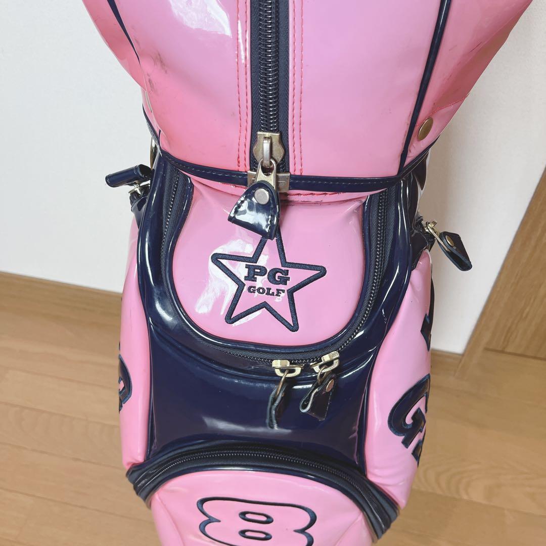 K196 専用PEARIY GATES 限定モデル ピンク キャディバッグ