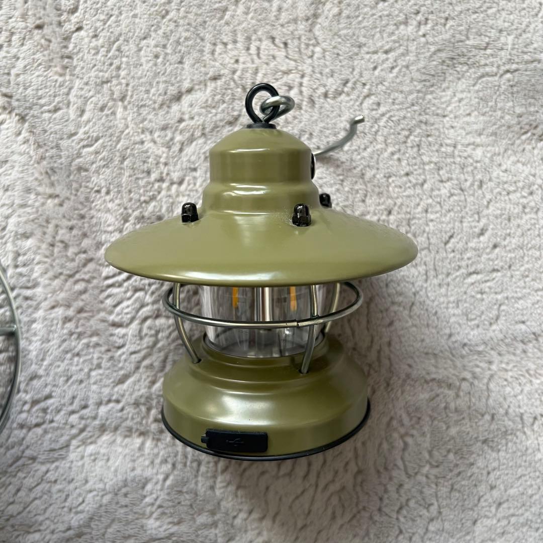 【中古美品】レイルロードLEDランタン（色：オリーブ） / ベアボーンズ
