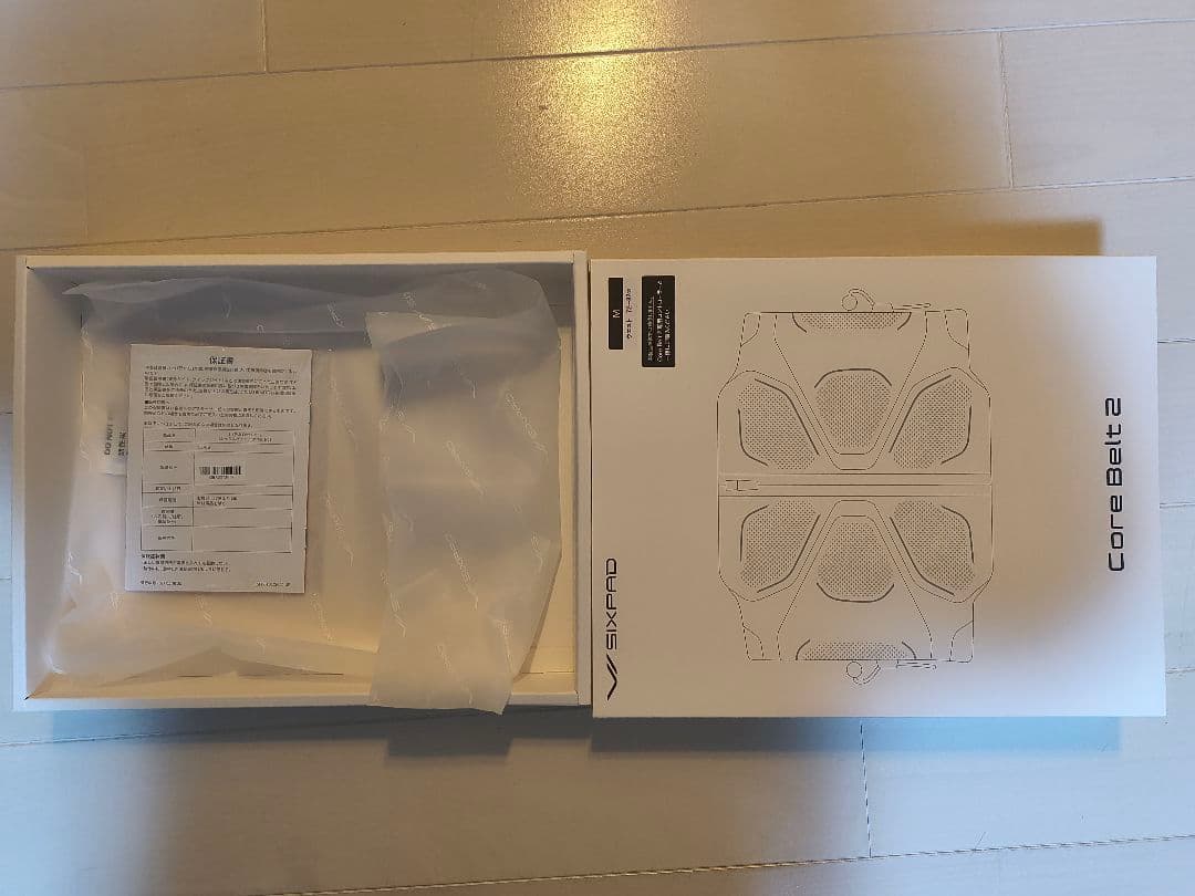 【中古美品】SIXPAD corebelt2 Mサイズ