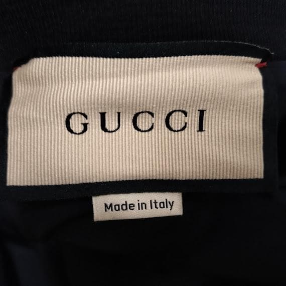 Gucci グッチ テクニカルジャケット トレーニングウェア 黒×黄緑 Mサイズ