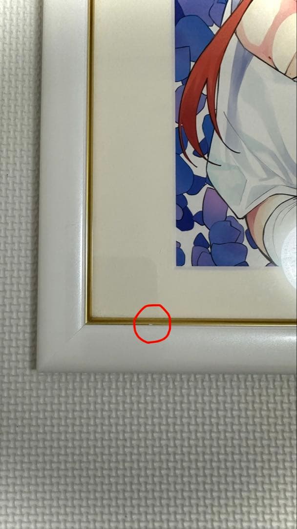 五等分の花嫁 Anique 記念額装 中野三玖