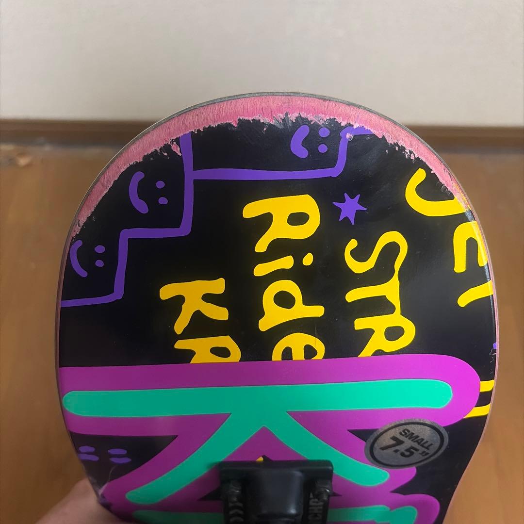 KROOKED スケートボード カバー付き