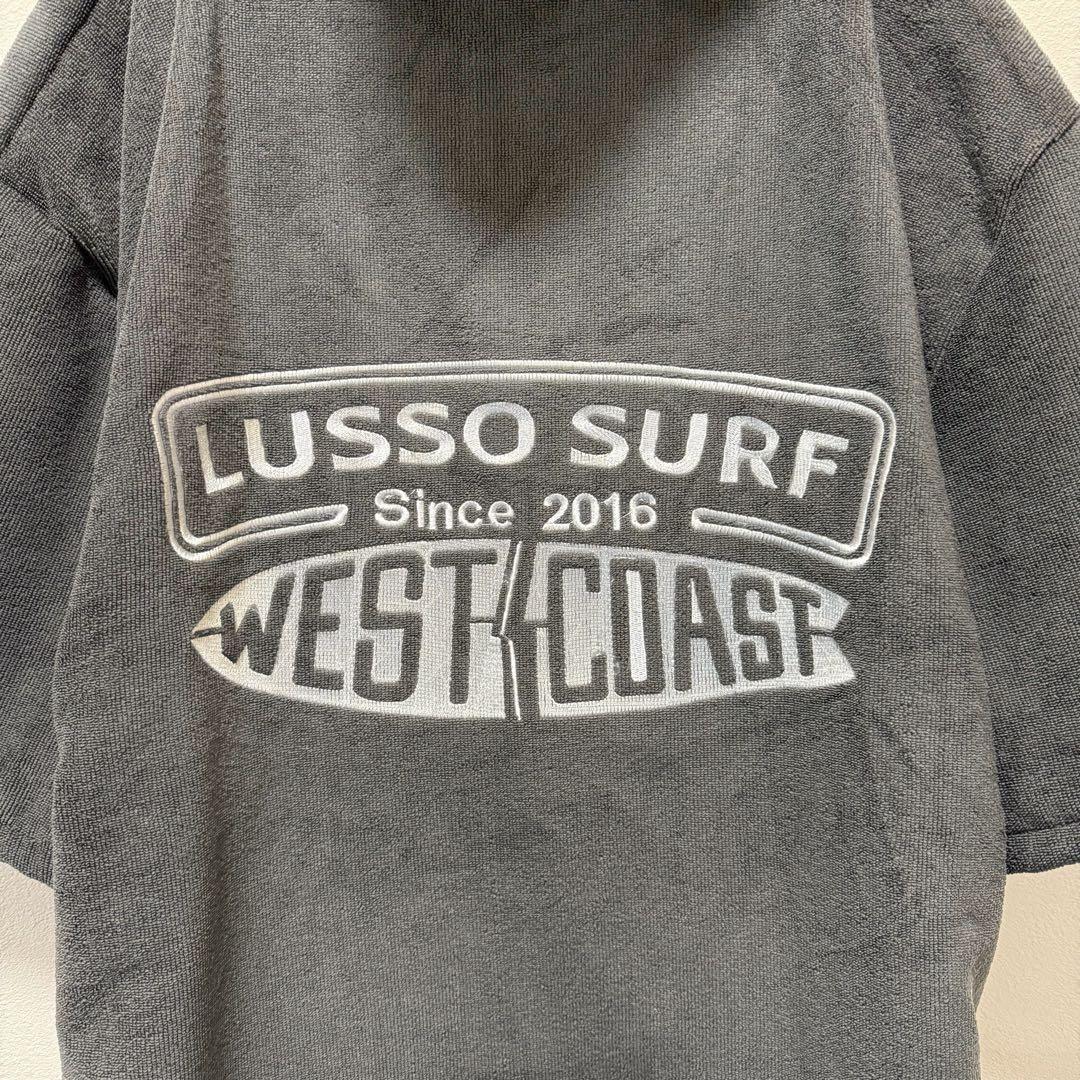 サーフィンに便利　LUSSO SURF お着替えポンチョ　グレー