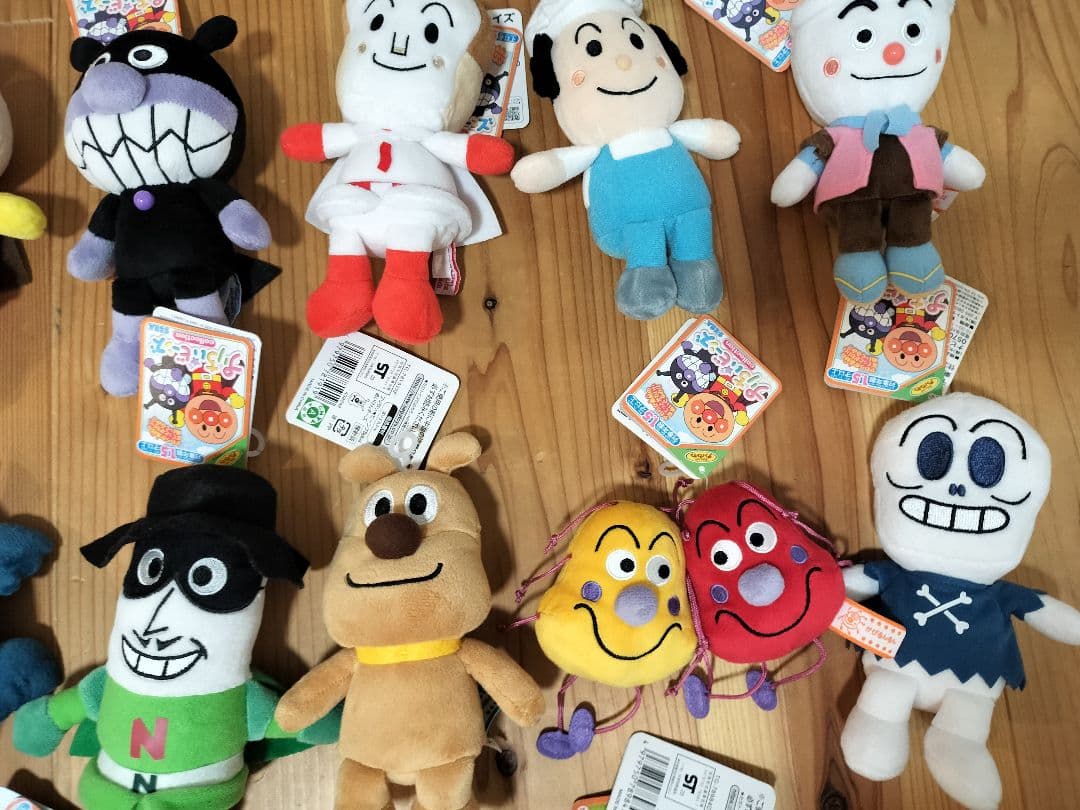 アンパンマン プリちいビーンズ タグ付き 28体