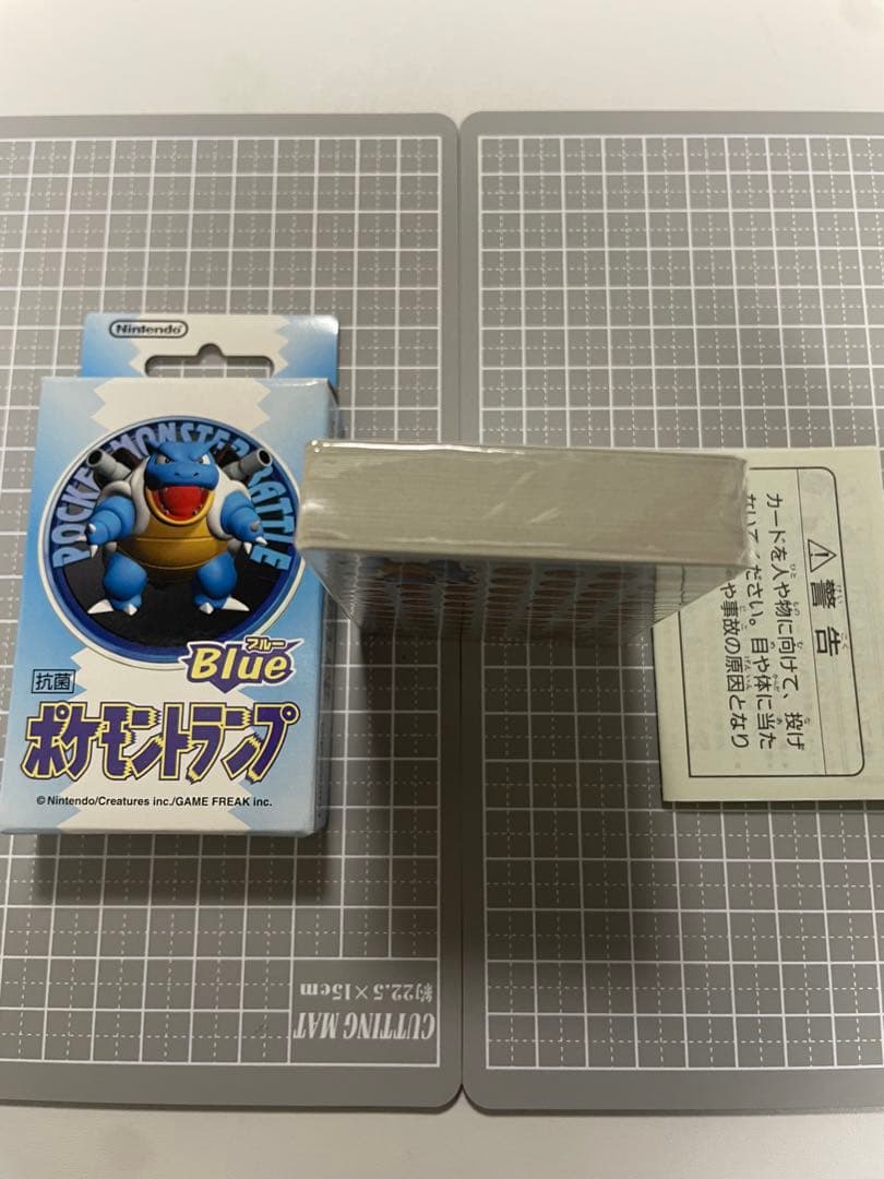 ポケットモンスター ブルー トランプ 1998年製　シュリンク未開封　ポケモン
