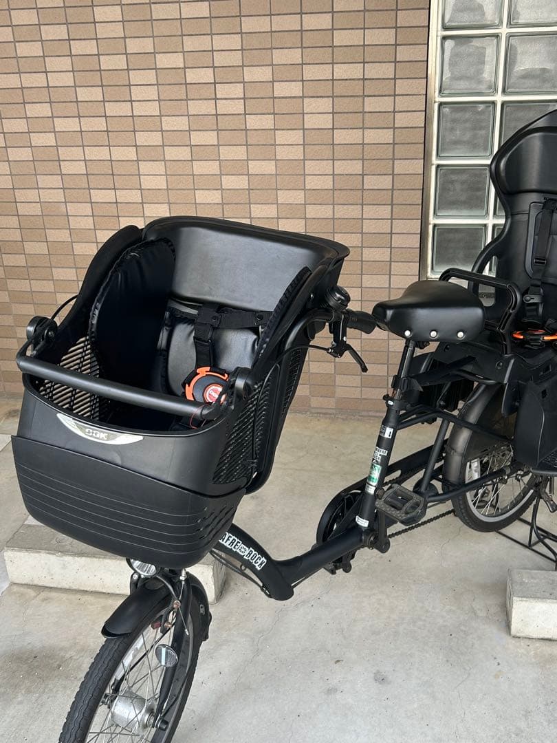 ママフレロック 前後チャイルドシート付き変速機自転車/子供,幼稚園,幼児二人乗り