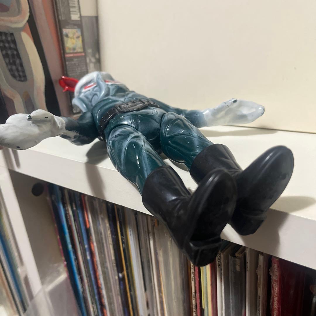 旧バンダイ製 仮面ライダー トリカブト ソフビ フィギュア 当時物 怪人