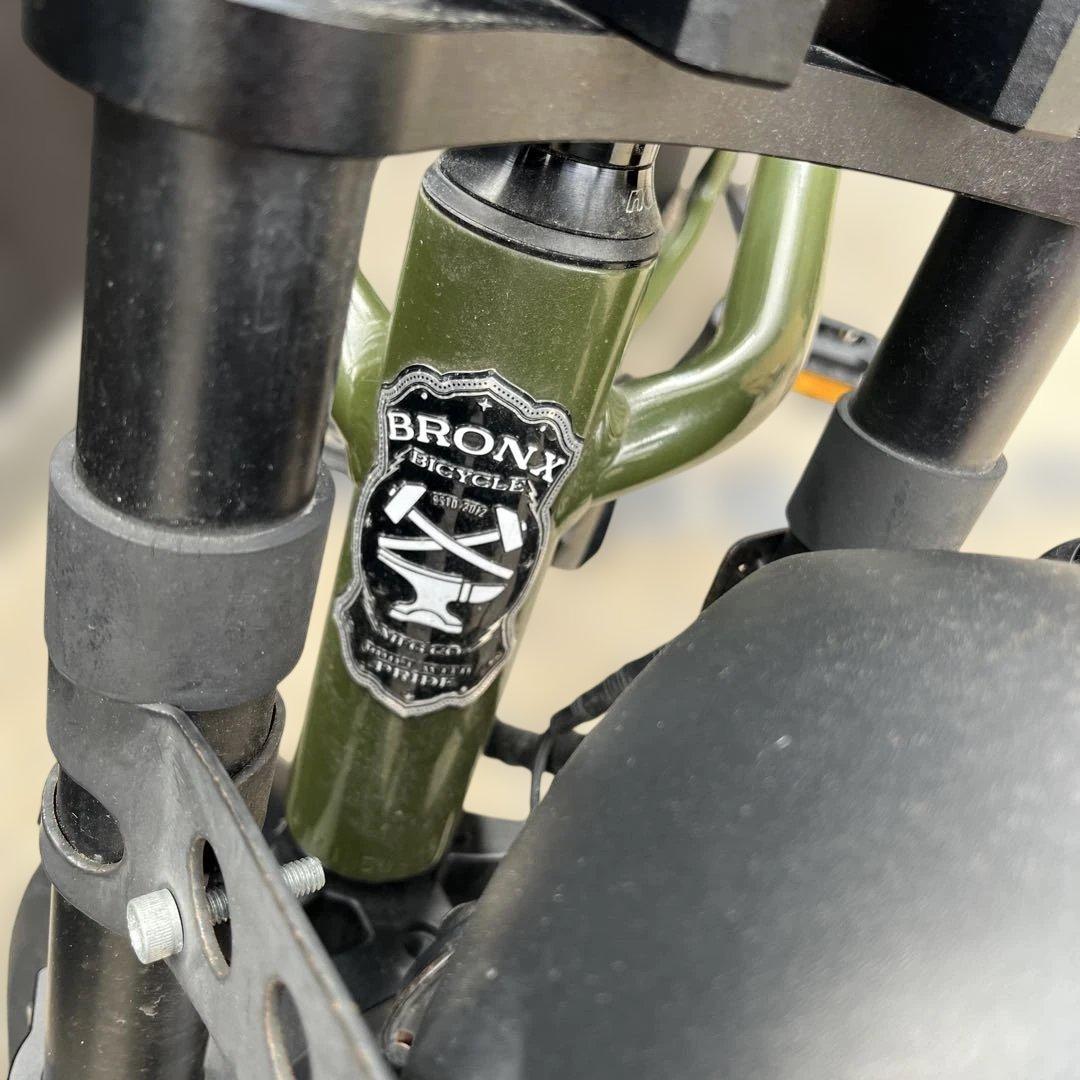 KBRONX BUGGY 電動アシスト自転車 グリーン カーキ