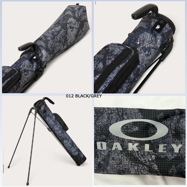 新品 OAKLEY オークリー セルフスタンドバッグ ブラック / グレー