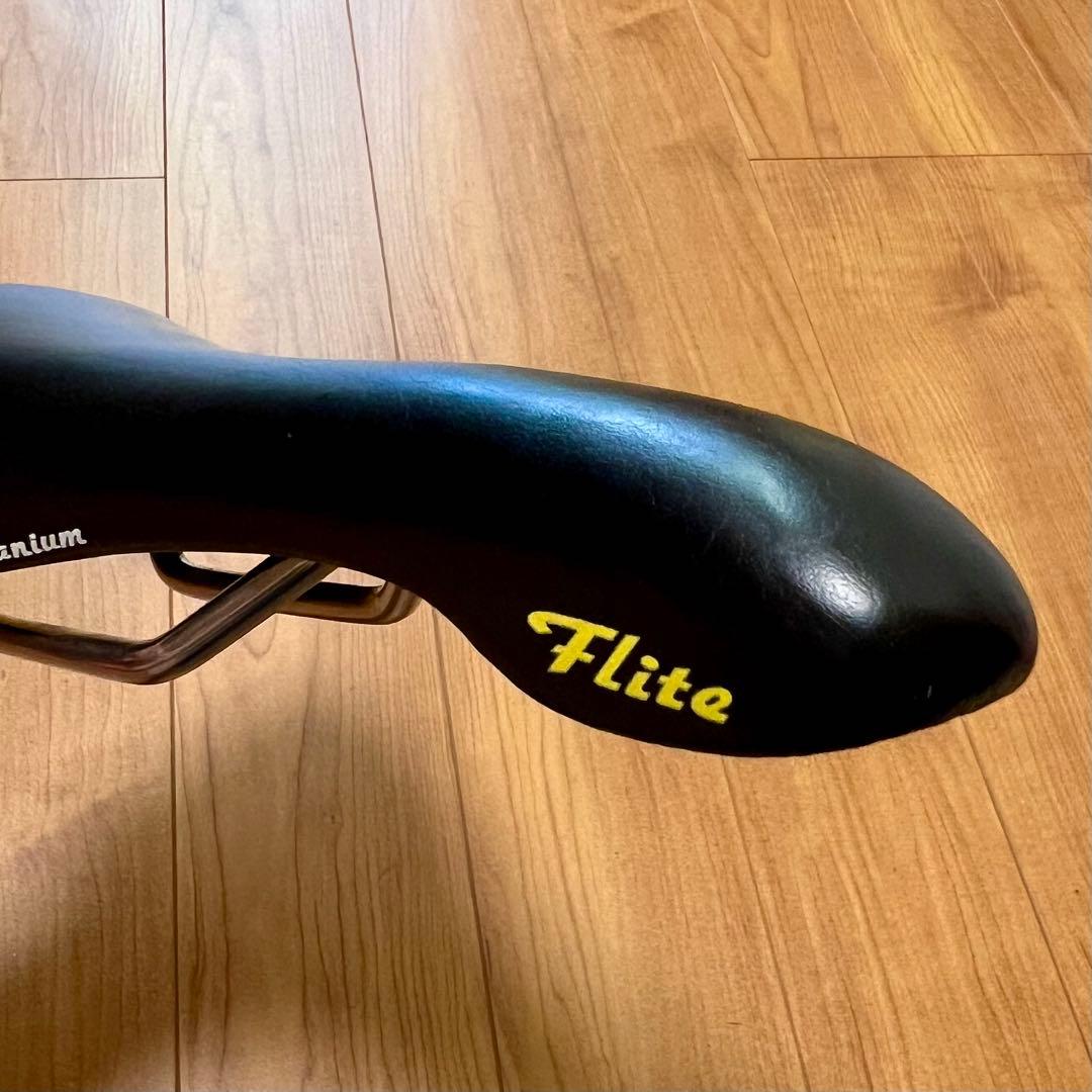 Selle italia flite 1990 Titanium ブラック 中古