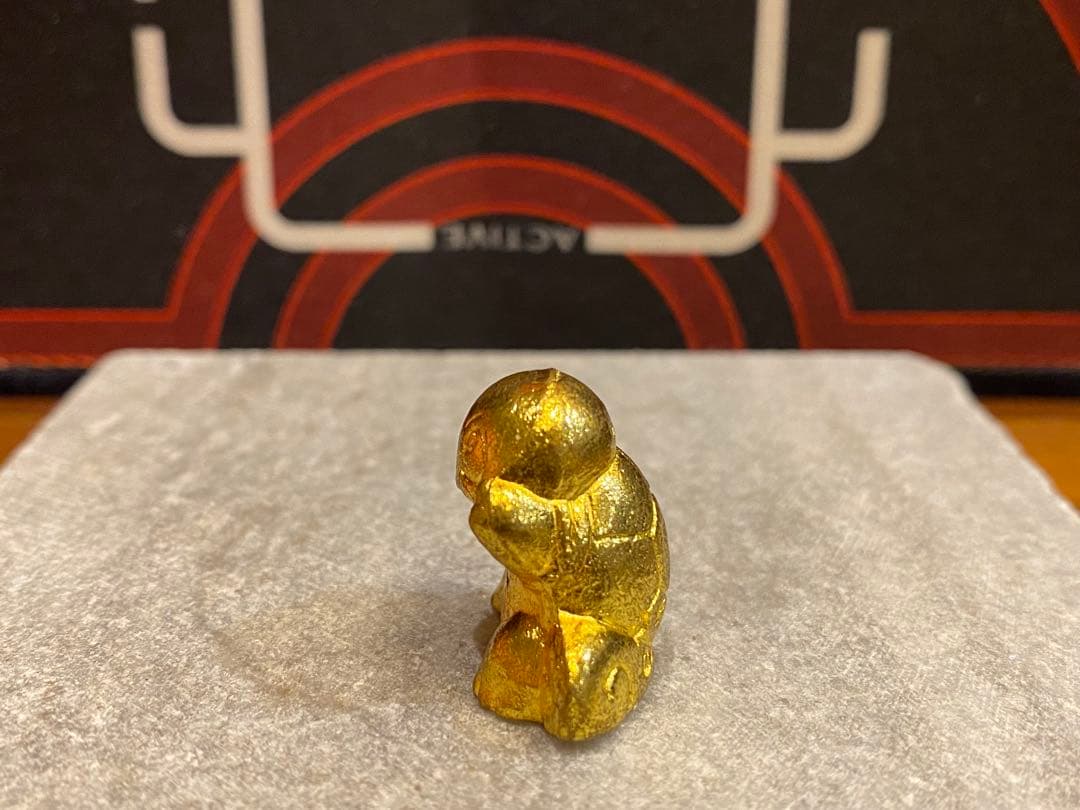 ポケモンメタルコレクション　金のゼニガメ　ゴールド　初代　希少品