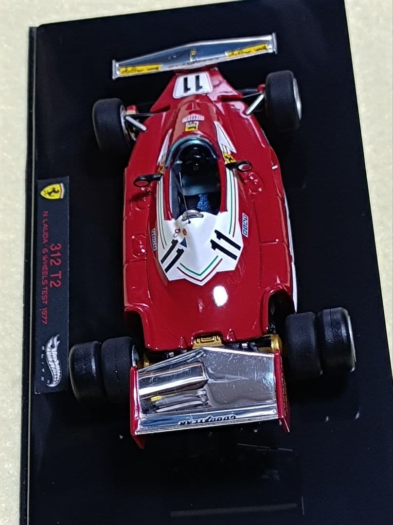 ミニカー Hot Wheels ELITE 312 T2 6WHEELS TEST