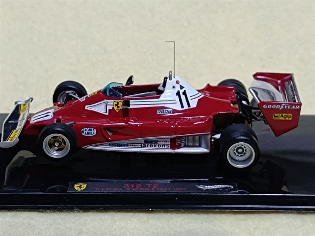 ミニカー Hot Wheels ELITE 312 T2 6WHEELS TEST