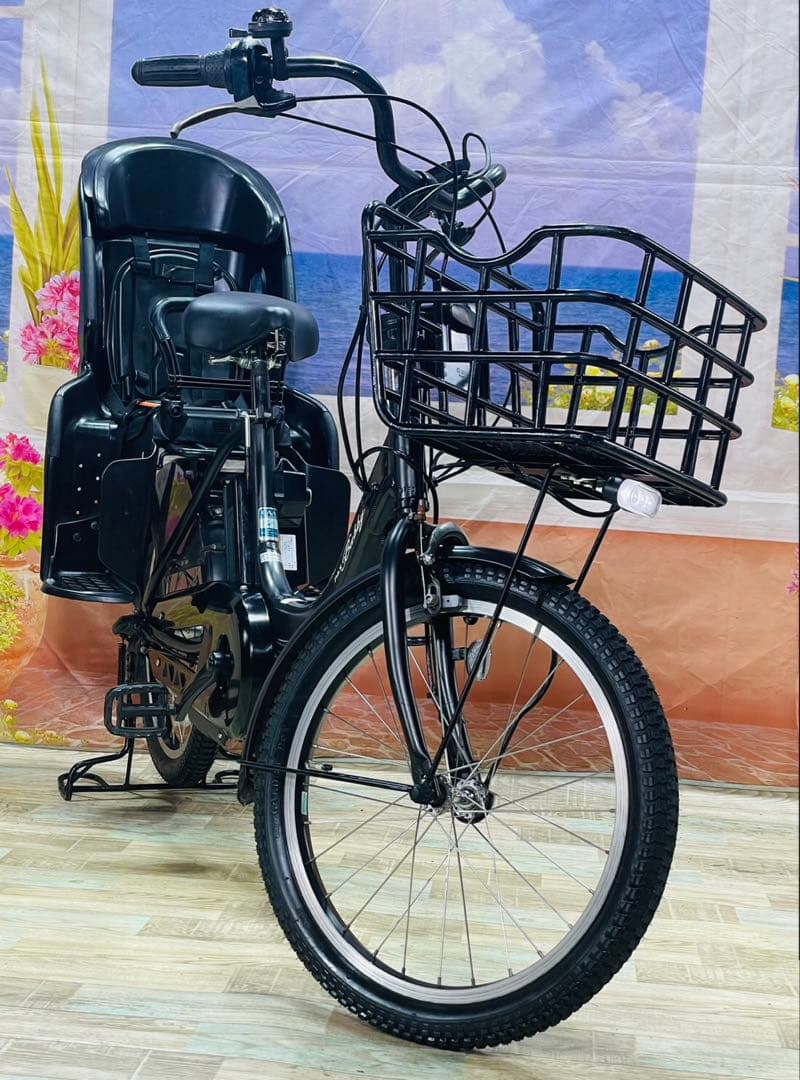 人気モデル！パスバビー12AH⭐️ヤマハ子供乗せ電動アシスト自転車Y3608