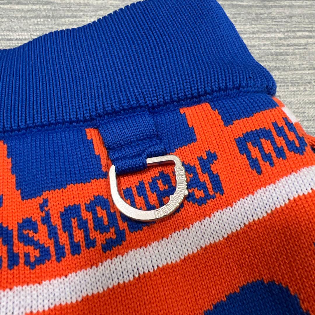 美品　Munsing Wear マンシングウェア　総柄　スカート