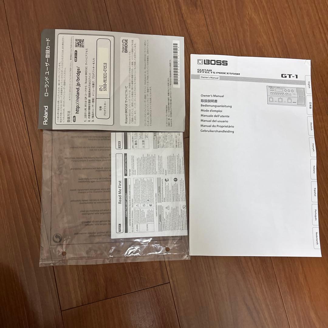 BOSS GT-1 ギターマルチエフェクター