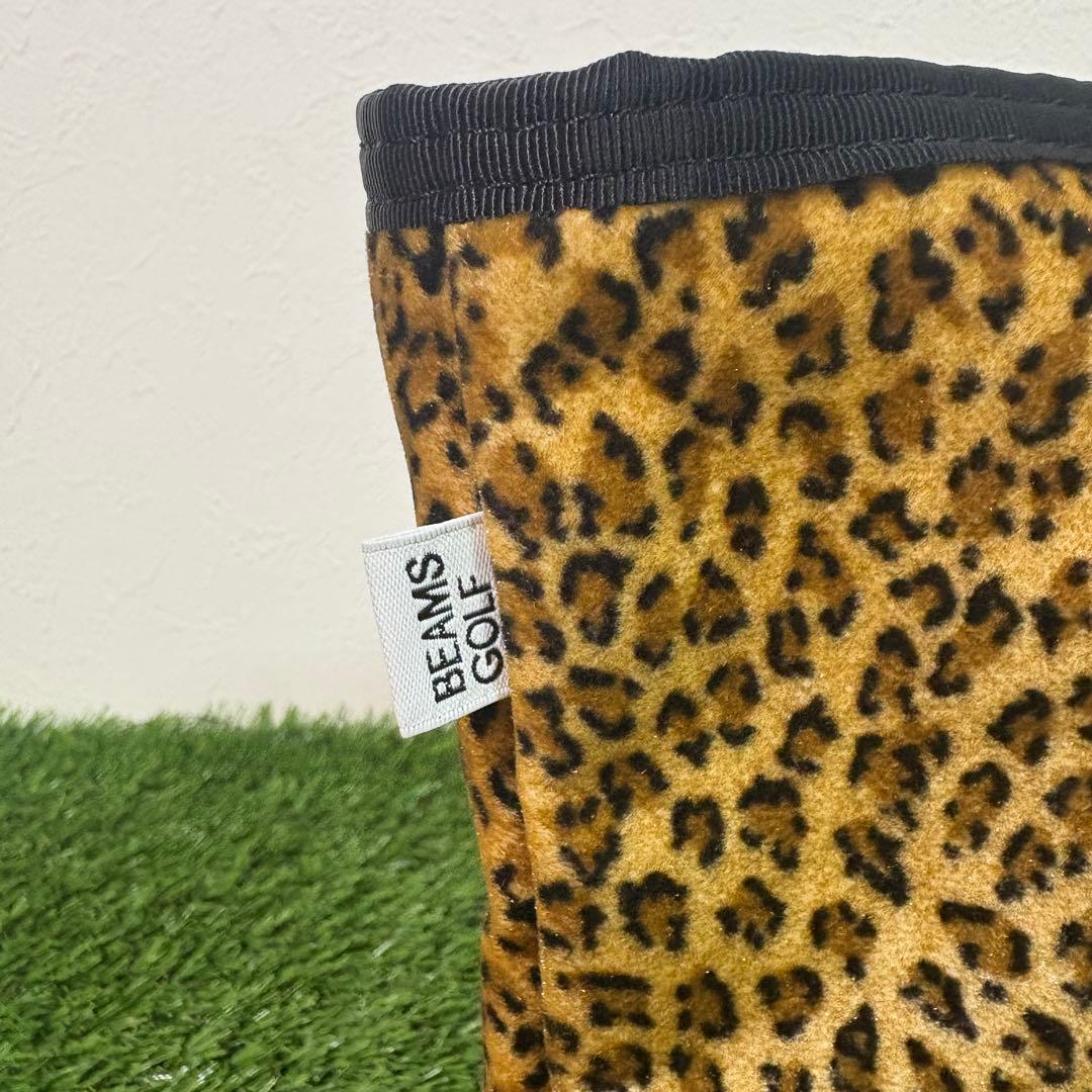 【BEAMS GOLF】レオパード柄カートバッグ　ビームスゴルフ