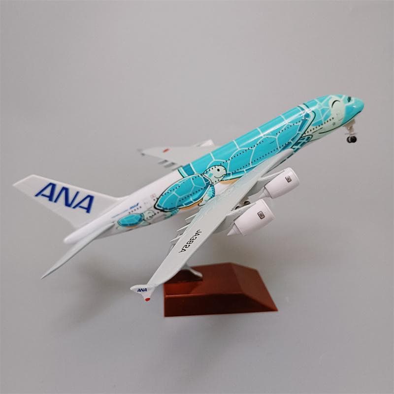 ☆JA382A★ANA全日空A380フライングホヌ２号機ダイヤキャストモデル☆