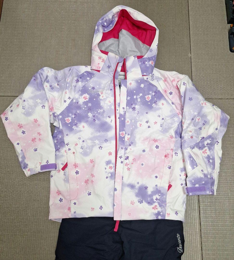DESCENTE　スキーウエア女の子ジュニア160cm