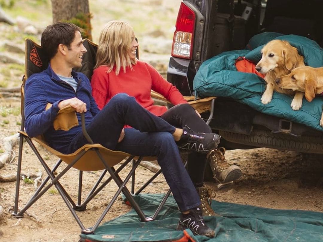 KELTY アウトドアチェア 2人掛け　収納バッグ付き(新品・未使用)