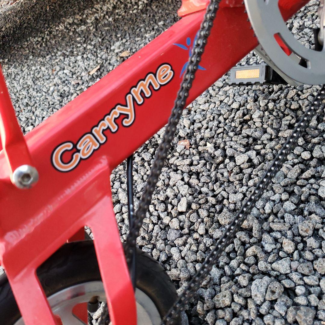 Pacific Carryme 折りたたみ自転車 レッド　キャリーミー