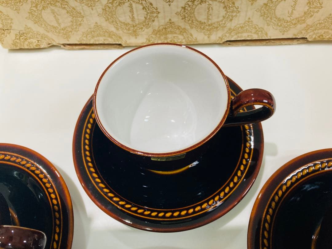 Noritake ストーンウェア製　コーヒーカップ　4組