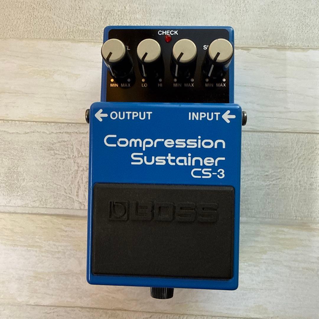 【動作品】BOSS Compression Sustainer CS-3