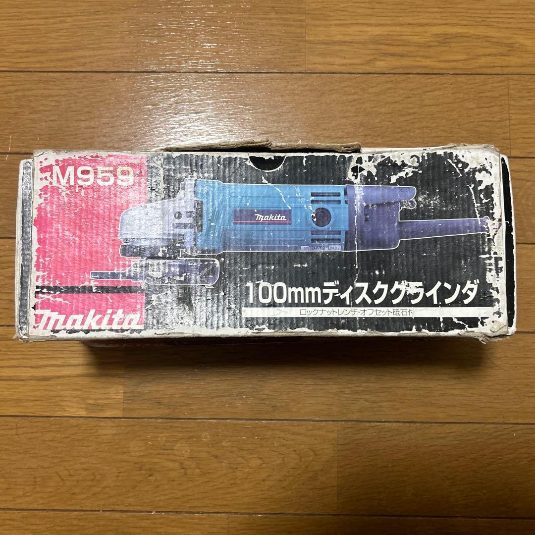 マキタ 100mmディスクグラインダ