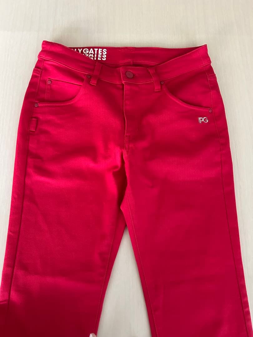 PEARLY GATES スリムフィットパンツ