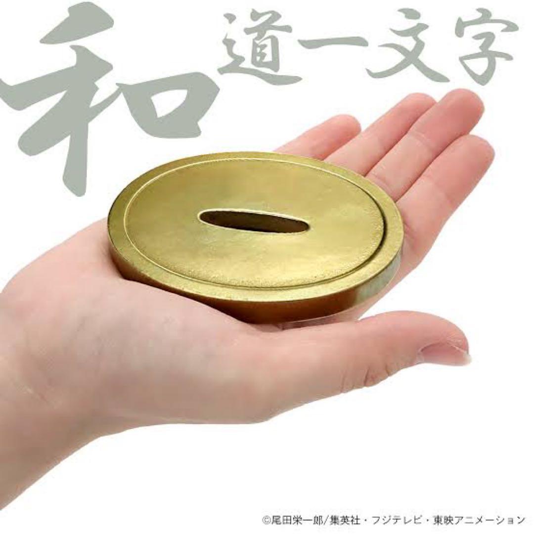 【新品未使用】桐箱付　ゾロの刀の鍔　３点セット　ワンピース　ロロノアゾロ　つば