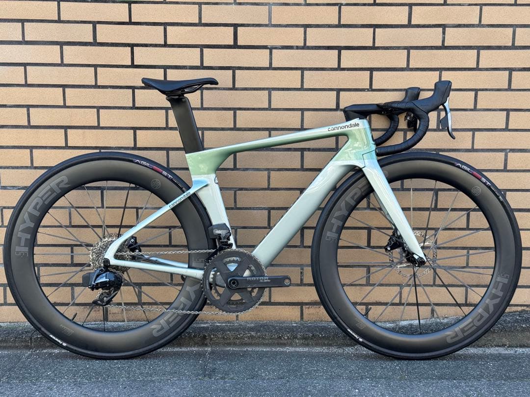 美品　キャノンデール　システムシックス　スラム　etap ホイール抜き