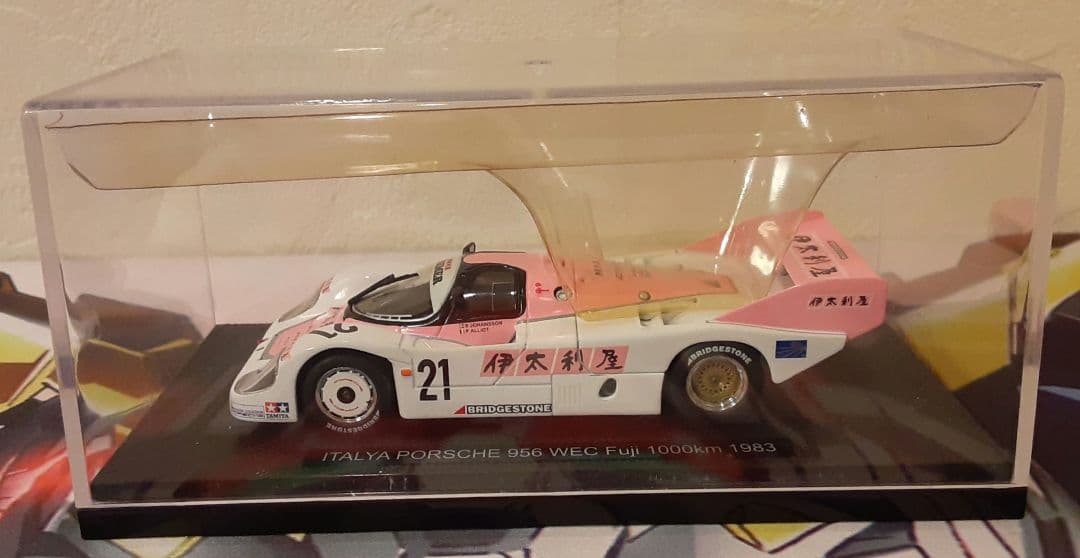 程度良好　入手困難　希少　当時物　伊太利屋　ポルシェ956　ミニカー