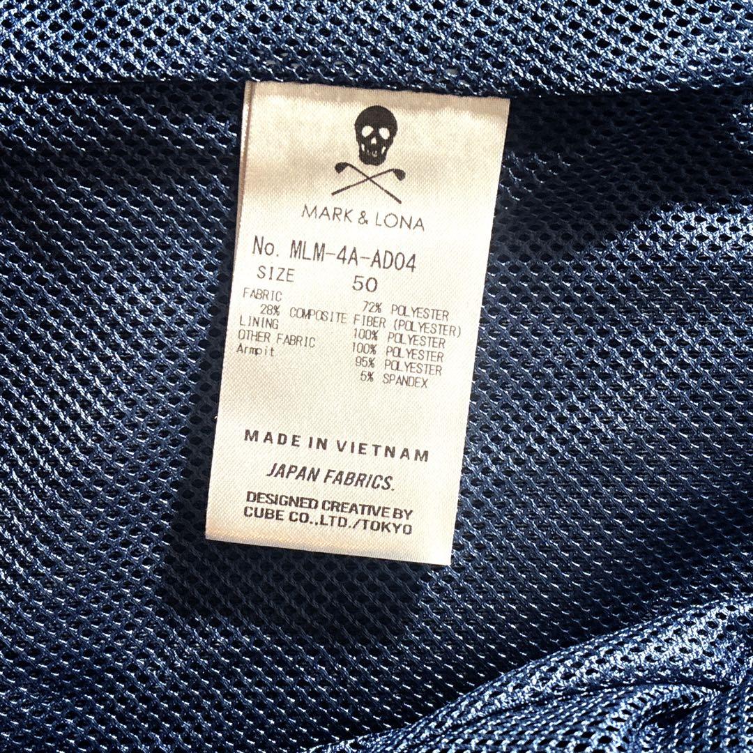 新品　希少サイズ50 XL MARK&LONA スカルデザイン ベスト　ゴルフ
