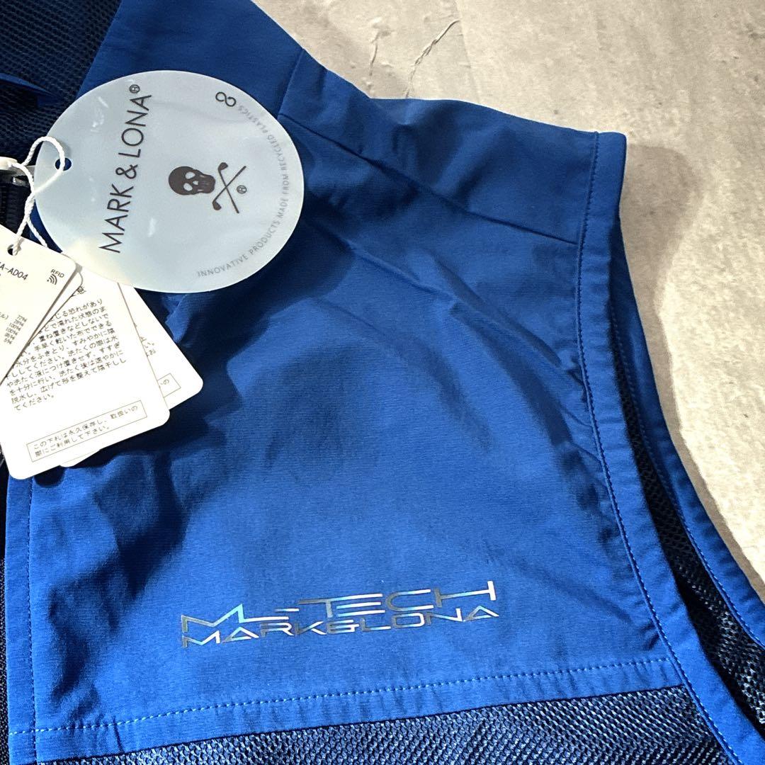 新品　希少サイズ50 XL MARK&LONA スカルデザイン ベスト　ゴルフ