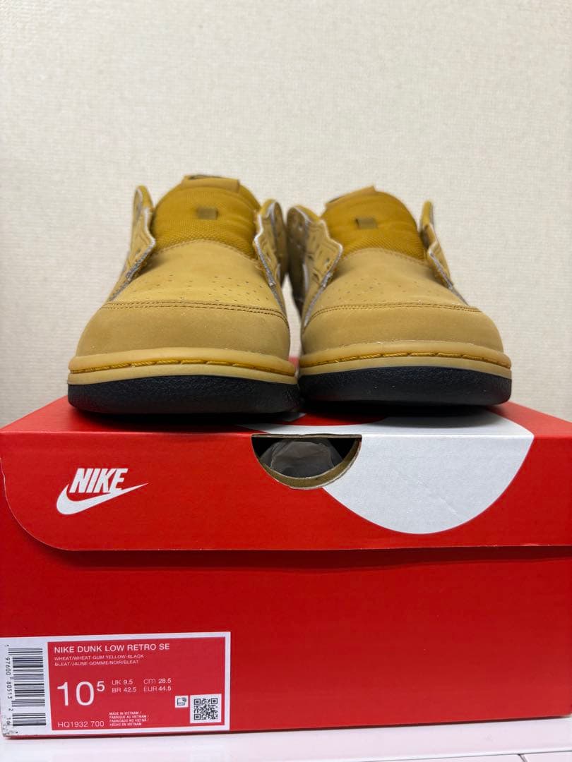 未使用　ナイキ ダンク Nike Dunk Low ウィートダンク　28.5