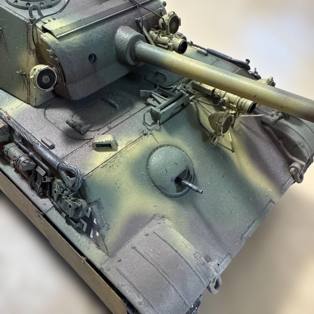 ドイツ戦車 パンサーG 初期型　プラモデル 完成品?